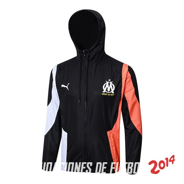 Rompevientos Marsella 2023/2024 Negro Rojo