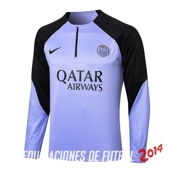 Sudadera Entrenamiento Paris Saint Germain 2023/2024 Purpura Negro