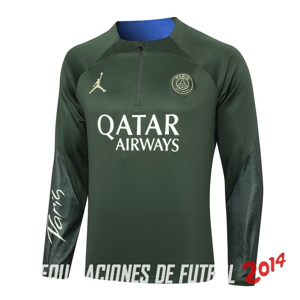 Sudadera Entrenamiento Paris Saint Germain 2023/2024 Verde