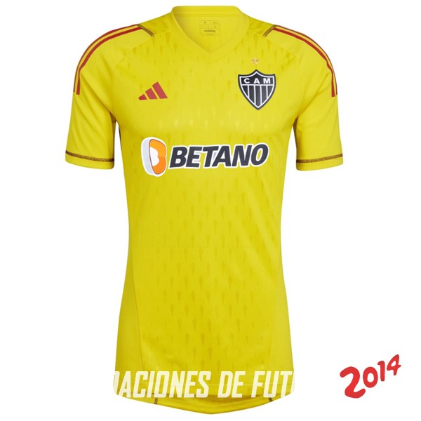 Tailandia Camiseta Atlético Mineiro Portero 2023/2024 Amarillo
