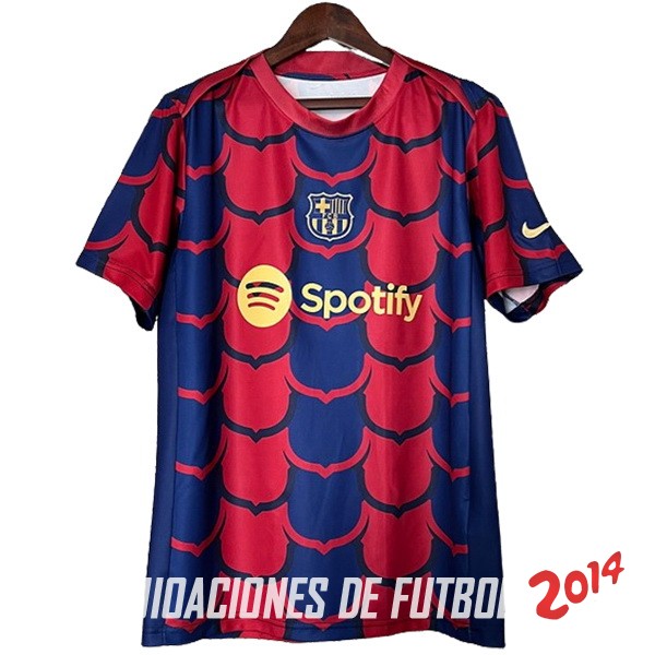 Tailandia Camiseta Barcelona Especial 2024/2025 Rojo Azul