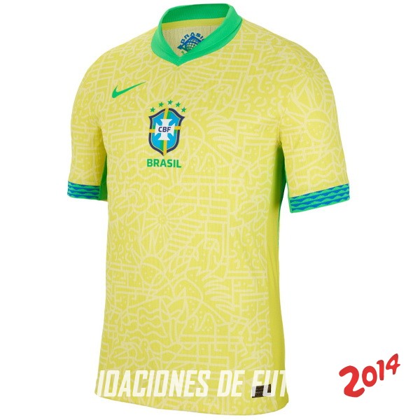 Tailandia Camiseta Brasil Primera 2024