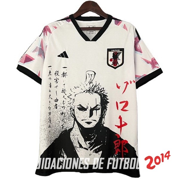 Tailandia Camiseta Japon Especial 2024 Blanco Negro