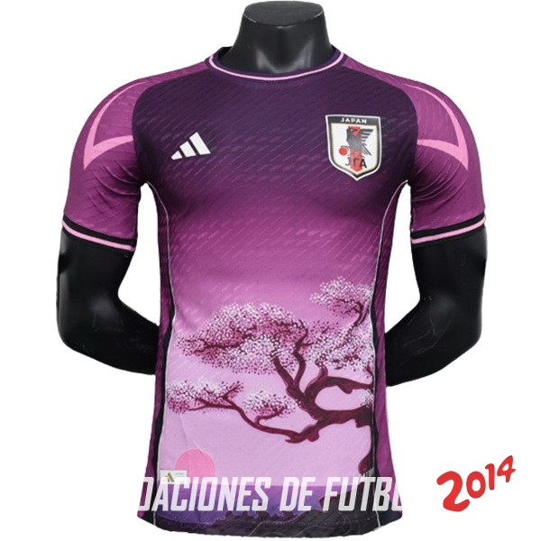 Tailandia Especial Jugadores Camiseta Japon 2024 Purpura Rosa