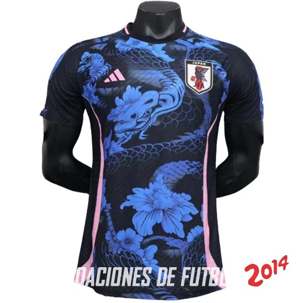 Tailandia Jugadores Camiseta Japon Especial 2024 Azul Rosa