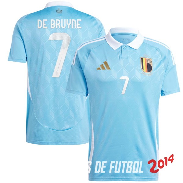 Tailandia NO.10 De Bruyne Camiseta Belgica Segunda 2024