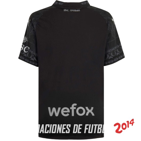 Camiseta Del AC Milan Mujer Cuarta 2023/2024 Negro