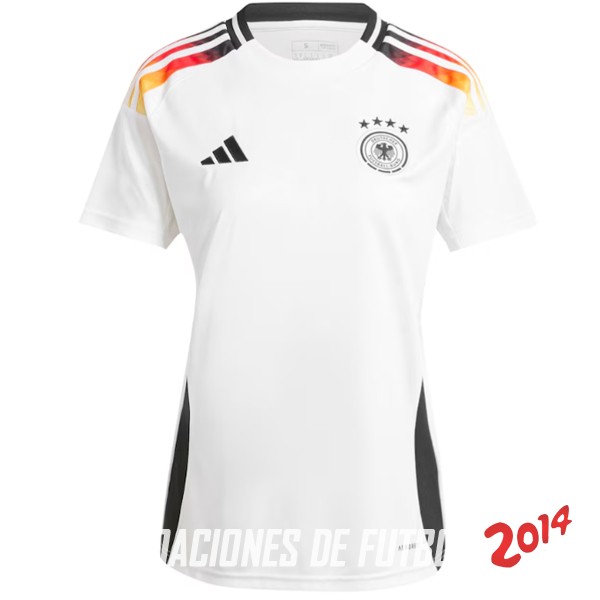 Camiseta Del Alemania Mujer Primera 2024
