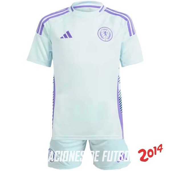 Camiseta Del Conjunto Completo Escocia Nino Segunda 2024
