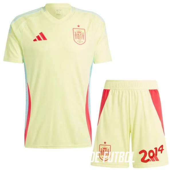 Camiseta Del Conjunto Completo Espana Nino Segunda 2024