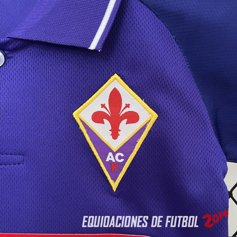 Camiseta Del Conjunto Completo Fiorentina Retro Nino Primera 1998/1999