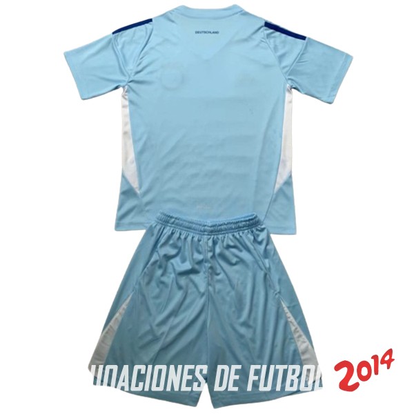 Camiseta Del Conjunto Completo Hombre Alemania Portero 2024 Azul