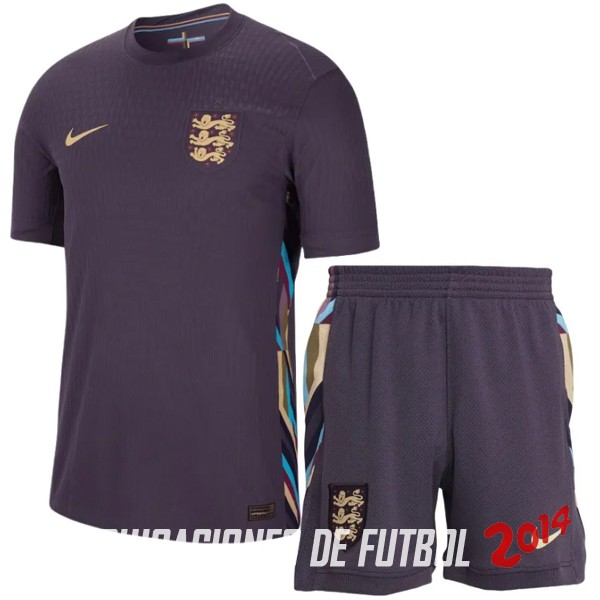 Camiseta Del Conjunto Completo Hombre Inglaterra Segunda 2024