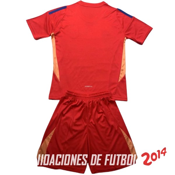 Camiseta Del Conjunto Completo Hombre Italia Portero 2024 Rojo