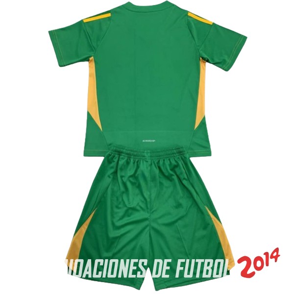 Camiseta Del Conjunto Completo Hombre Italia Portero 2024 Verde