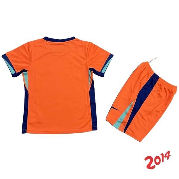 Camiseta Del Conjunto Completo Paises Bajos Nino Primera 2024