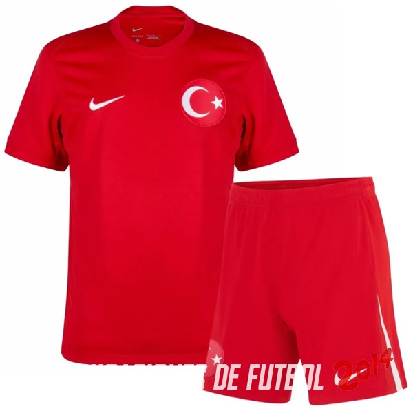 Camiseta Del Conjunto Completo Turquía Nino Primera 2024