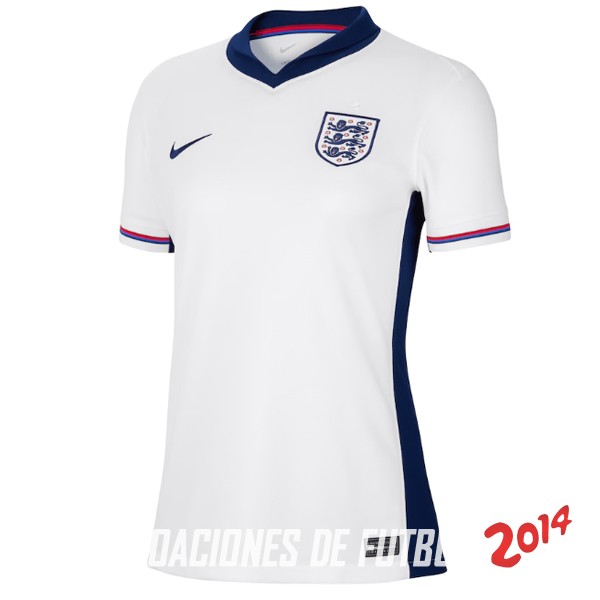 Camiseta Del Inglaterra Mujer Primera 2024