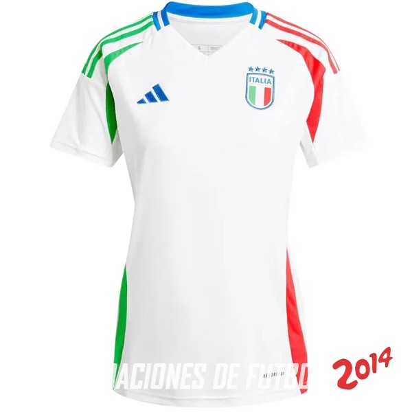 Camiseta Del Italia Mujer Segunda 2024