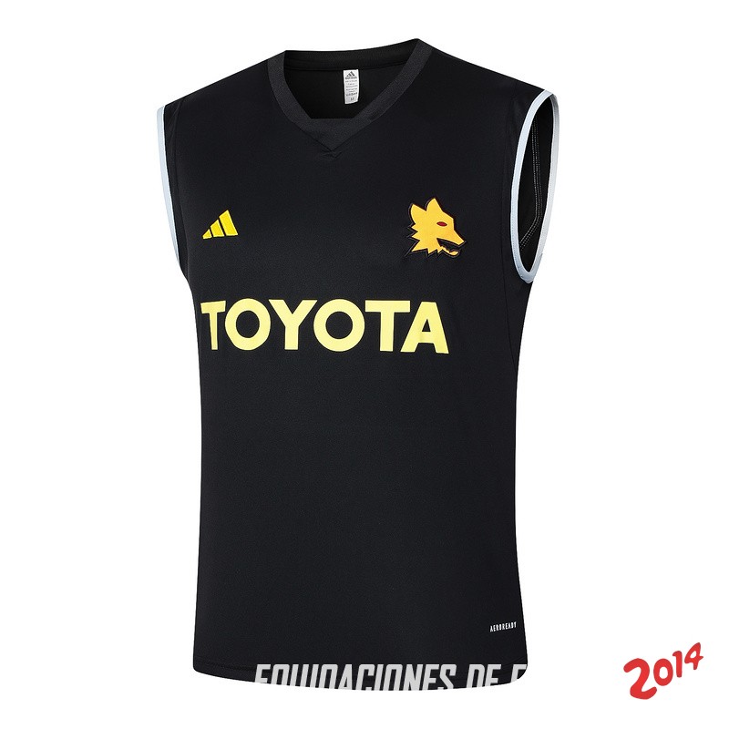 Entrenamiento Sin Mangas AS Roma 2023/2024 Negro
