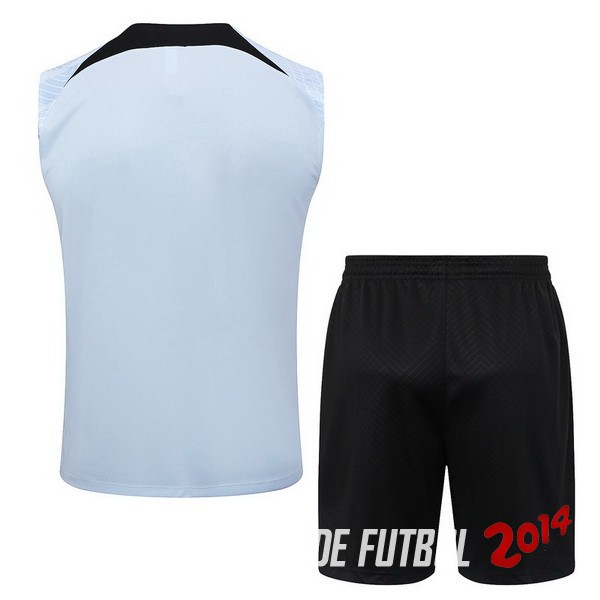 Entrenamiento Sin Mangas Conjunto Completo Inter Milán 2023/2024 Azul II Negro