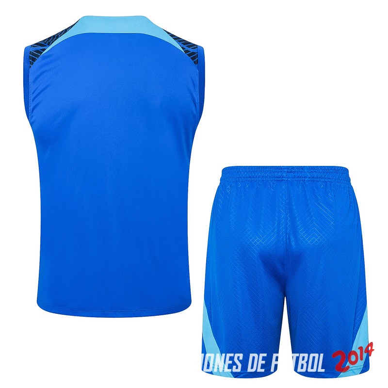 Entrenamiento Sin Mangas Conjunto Completo Inter Milán 2024/2025 Azul