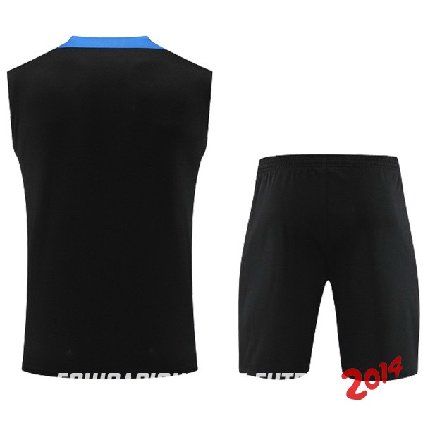 Entrenamiento Sin Mangas Conjunto Completo Inter Milán 2024/2025 Negro Azul