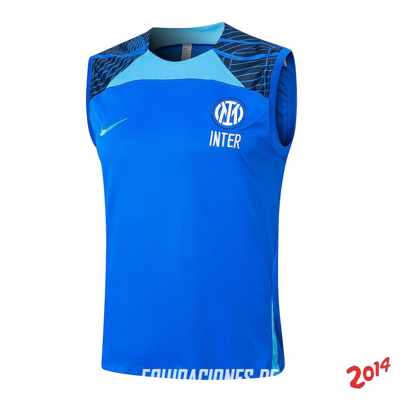 Entrenamiento Sin Mangas Inter Milán 2024/2025 Azul