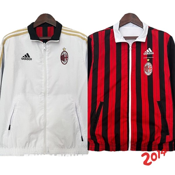 Rompevientos AC Milan 2024/2025 Blanco Rojo