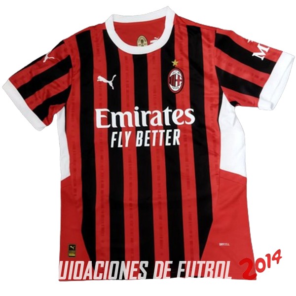 Tailandia Camiseta Del AC Milan Primera 2024/2025
