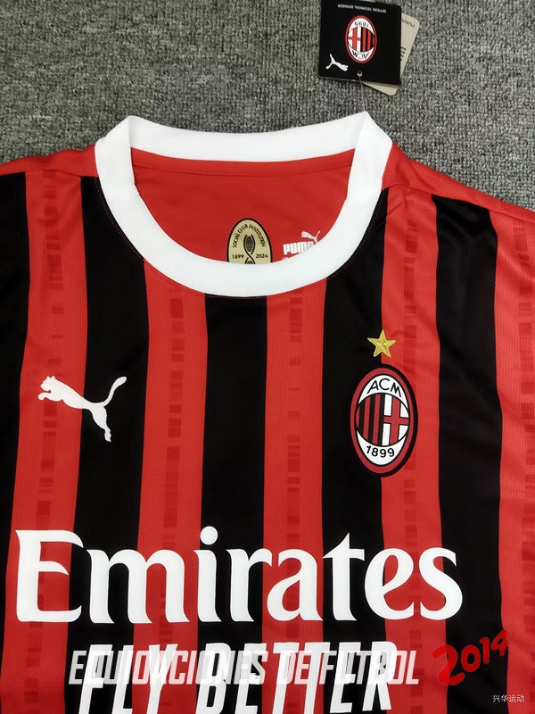 Tailandia Camiseta Del AC Milan Primera 2024/2025