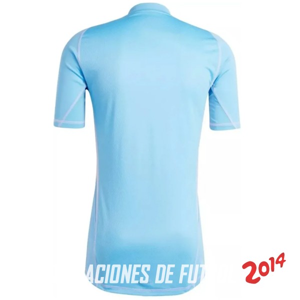 Tailandia Camiseta Del Espana Portero 2024 Azul