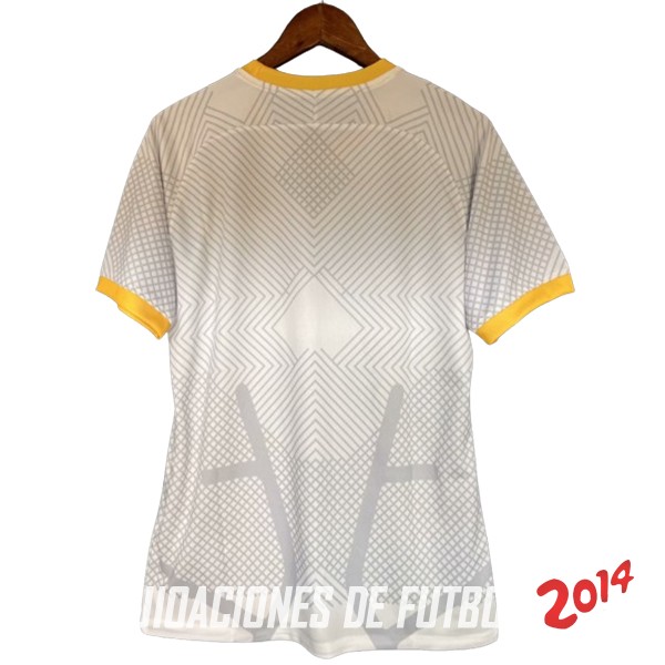 Tailandia Camiseta Del Inter Milán Especial 2024/2025 Blanco Amarillo
