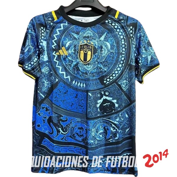 Tailandia Camiseta Del Italia Especial 2024 Azul