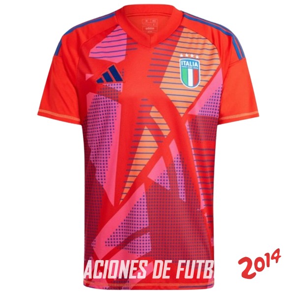 Tailandia Camiseta Del Italia Portero 2024 Rojo