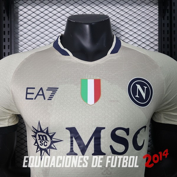Tailandia Jugadores Camiseta Del Napoli Especial 2023/2024 Amarillo