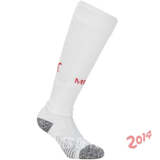 Camiseta Del AC Milan Calcetines Primera 2024/2025