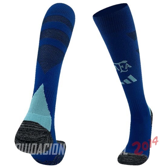 Camiseta Del Argentina Calcetines Ninos Segunda 2024