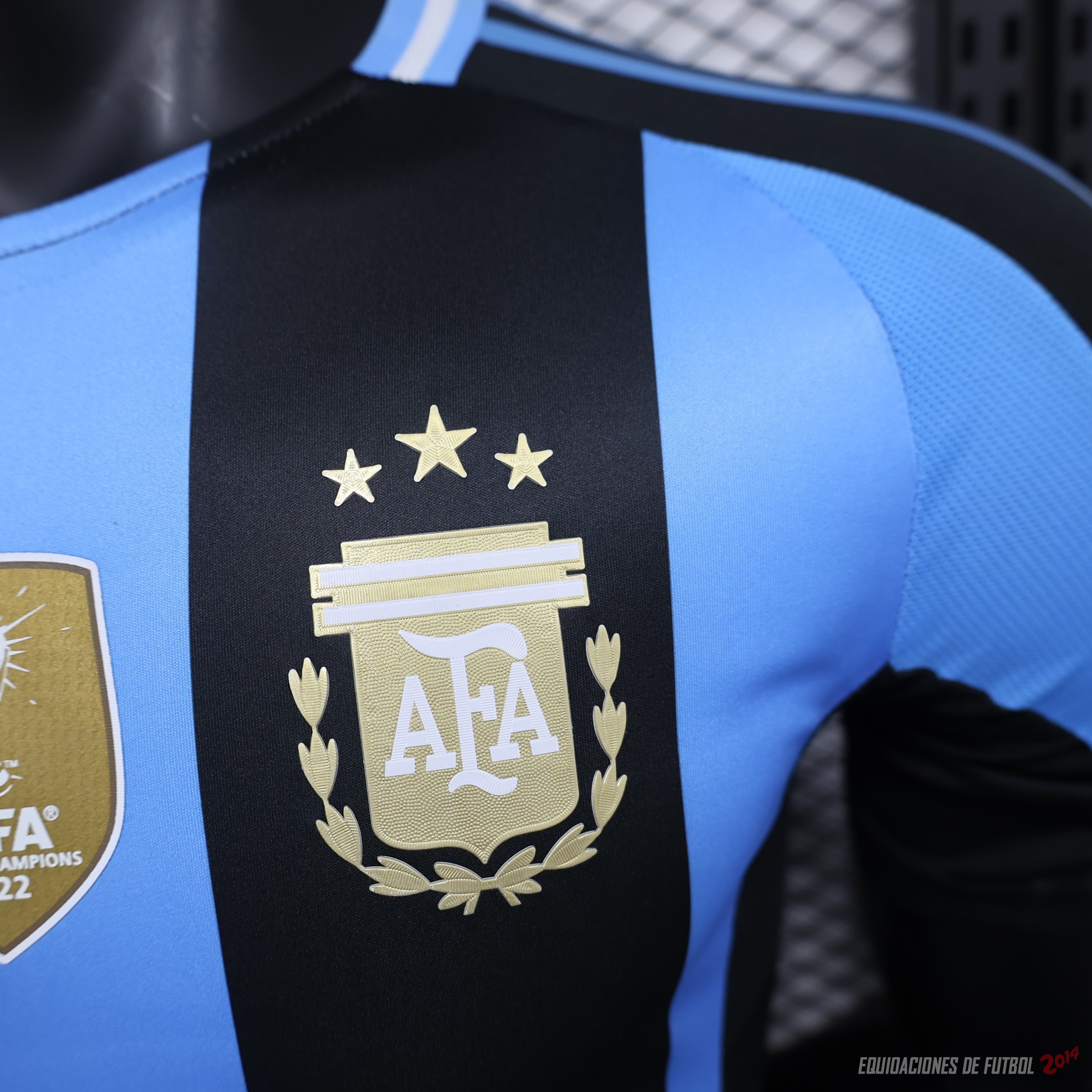 Camiseta Del Argentina Especial Jugadores 2024 Azul