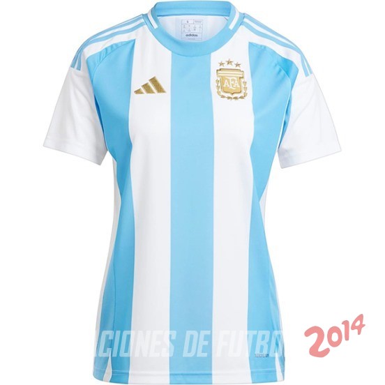 Camiseta Del Argentina Mujer Primera 2024