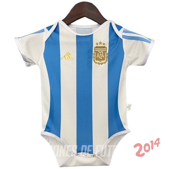 Camiseta Del Argentina Nino Onesies Primera 2024