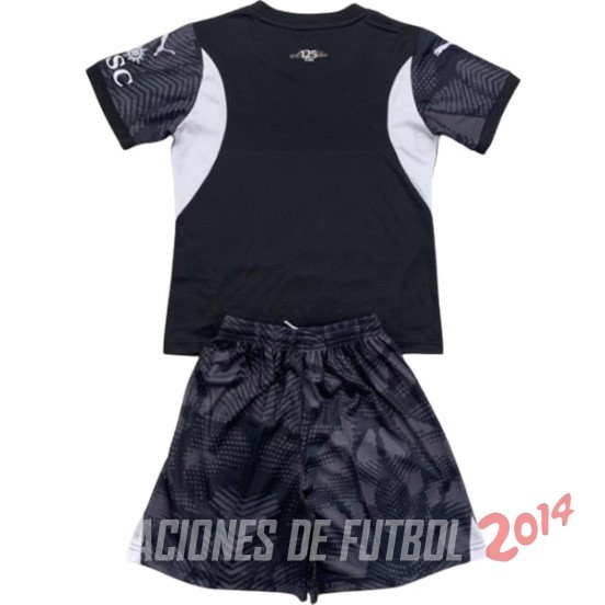 Camiseta Del Conjunto Completo AC Milan Nino Portero 2024/2025 Negro