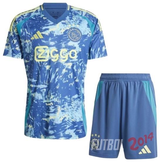 Camiseta Del Conjunto Completo Ajax Nino Segunda 2024/2025
