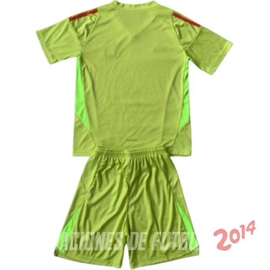 Camiseta Del Conjunto Completo Argentina Nino Portero 2024 Amarillo