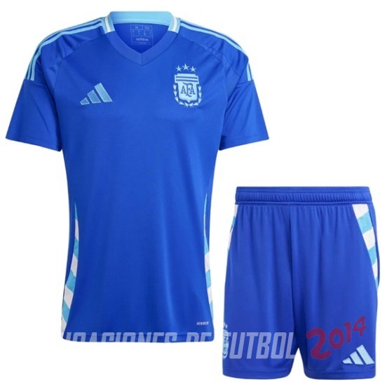 Camiseta Del Conjunto Completo Argentina Nino Segunda 2024