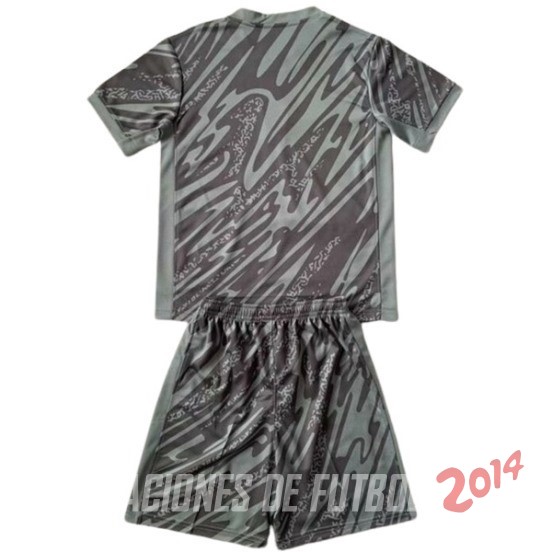 Camiseta Del Conjunto Completo Brasil Nino Portero 2024 Gris