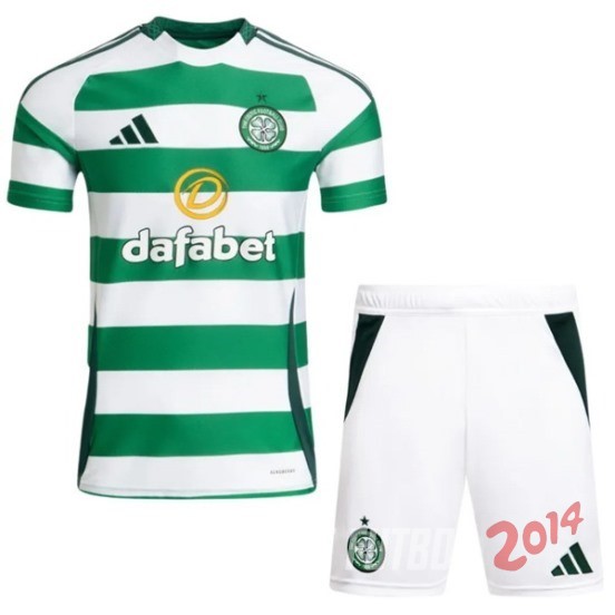 Camiseta Del Conjunto Completo Celtic Nino Primera 2024/2025