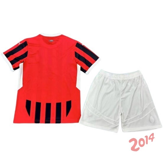 Camiseta Del Conjunto Completo Hombre AC Milan Primera 2024/2025