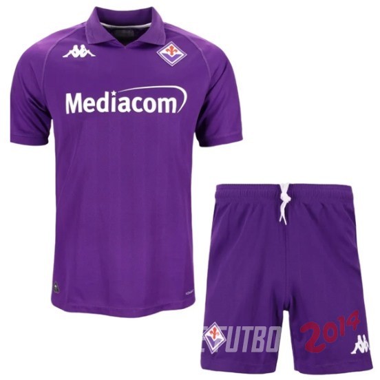 Camiseta Del Conjunto Completo Hombre Fiorentina Primera 2024/2025