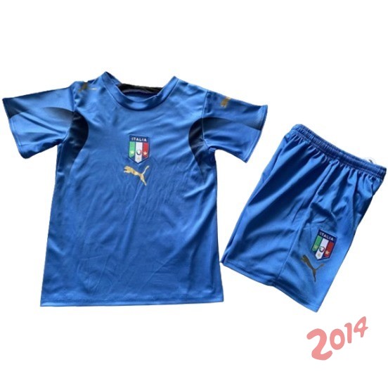 Camiseta Del Conjunto Completo Italia Retro Nino Primera 2006